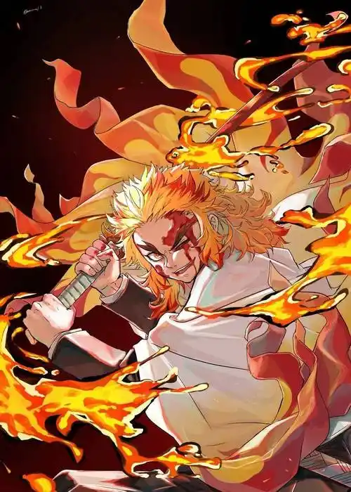 鬼灭之刃壁纸头像02炼狱杏寿郎