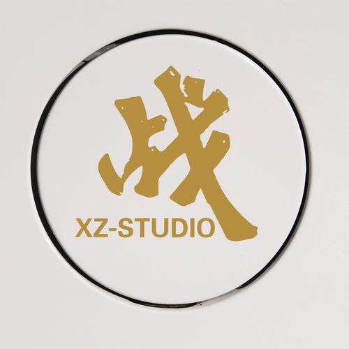 贴纸肖战车贴战字油箱个性文字汽车工作室logo汽车装饰贴