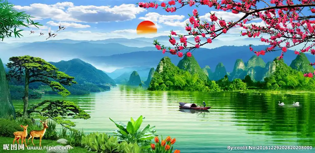 梅花设计图__风景_psd分层素材_设计图库_昵图网nipic.com