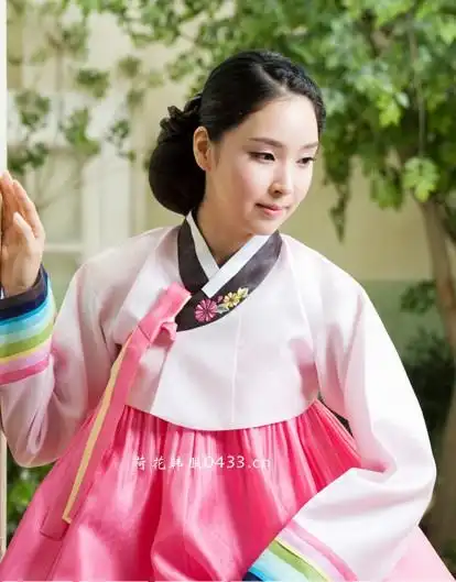 韩服韩国进口面料婚礼敬酒结婚传统新娘h-x01107-1民族服装