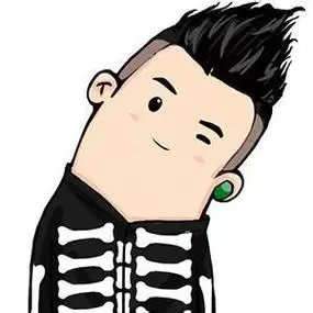 歪头卡通情侣头像一些泪落在云里