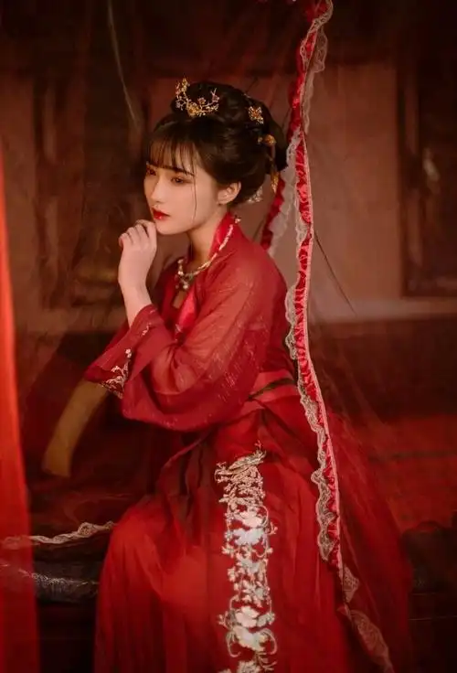 古风 红衣