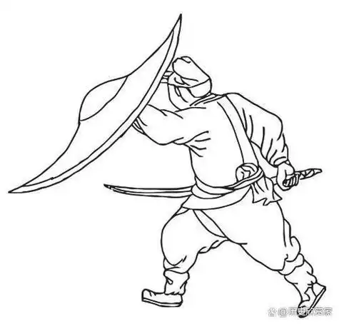 古代武艺杂谈刀盾兵的战斗