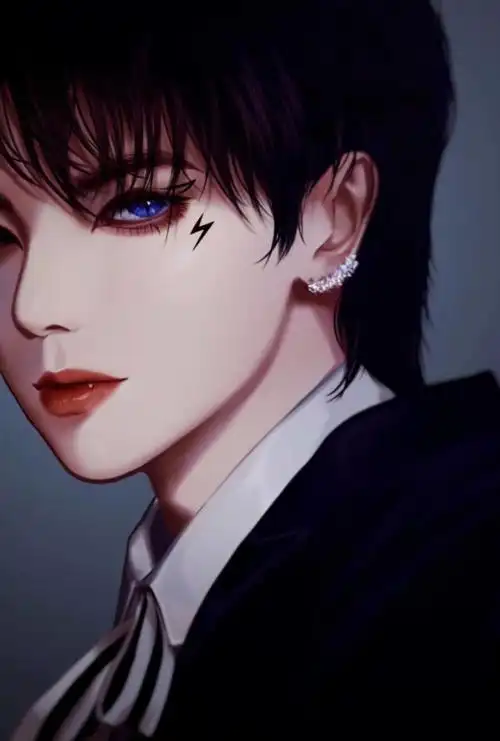 华晨宇漫画图片