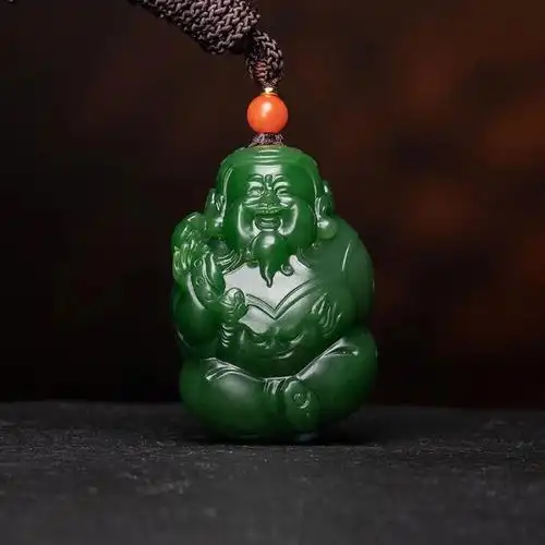 和田碧玉财神爷