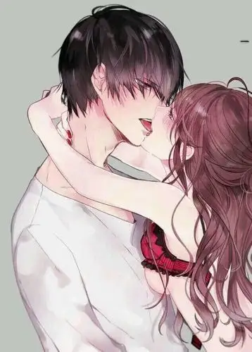 有谁知道这个图片的原图,男生黑发,女生红褐色头发