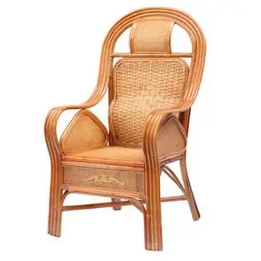 002阳台户院座椅老人靠背椅单休人高档藤编办公电脑藤椅子闲ty