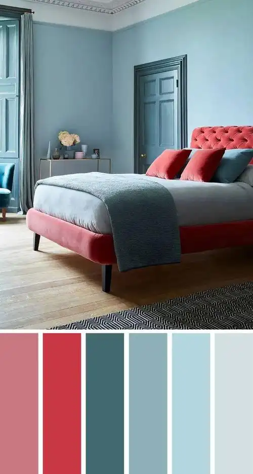 软装灵感50款卧室色彩搭配