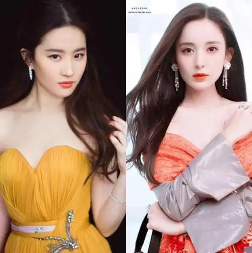 刘亦菲与古力娜扎,让我们领略到了顶级美貌的魅力,你觉得呢