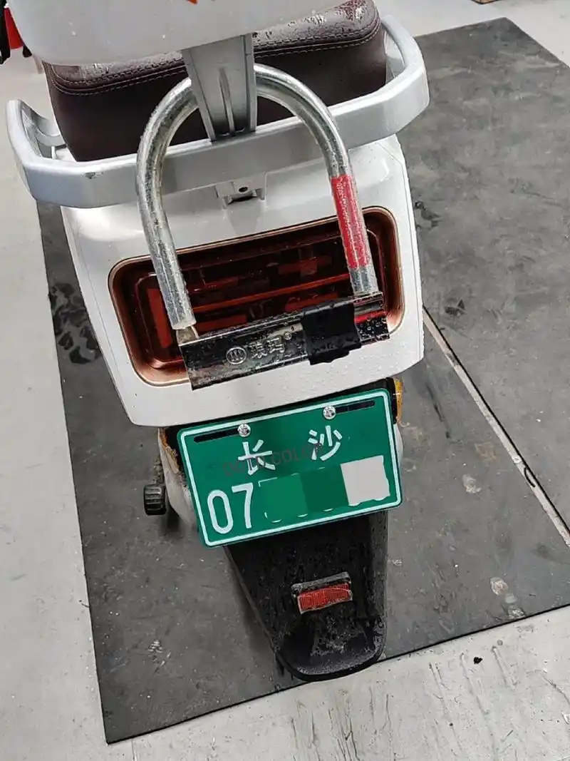 长沙电动车牌照 铁子们,我也有电动车牌照啦! 一波三折终于要到手了!