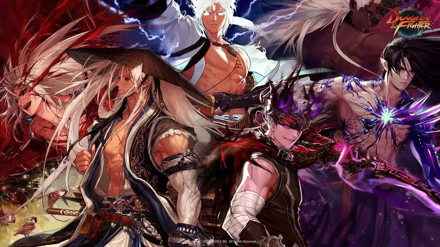 dnf全职业三觉立绘.下周和谐啦0101,喜欢的可以保存图片 - 抖音