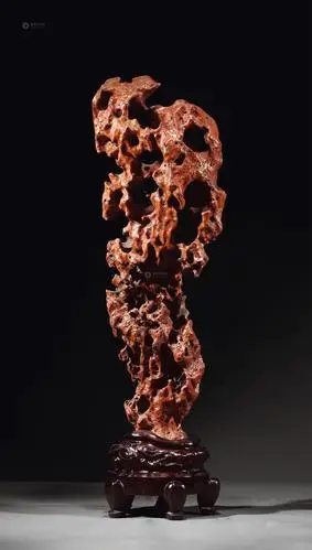 【清 红太湖石山子摆件】拍卖品_图片_价格_鉴赏_摆件_雅昌艺术品拍卖