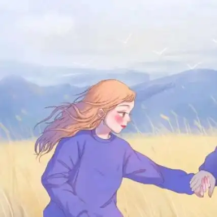 2022个性情侣低调头像卡通