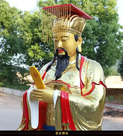 寺庙玉帝王母佛像 玉皇大帝王母娘娘神像 树脂2米高玉皇大帝神像