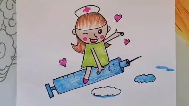 白衣天使简笔画 白衣天使简笔画戴口罩穿防护服