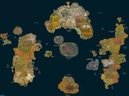 魔兽世界地图