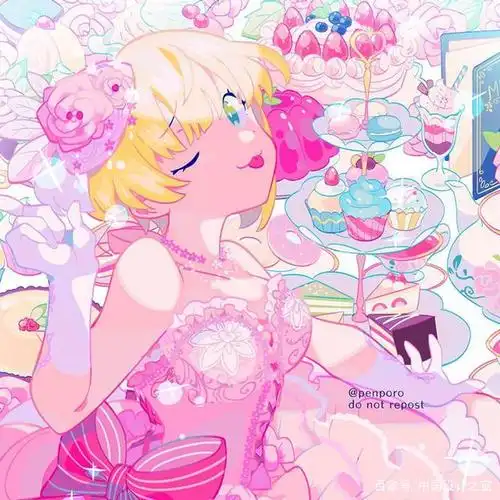 p.enporo动漫人物插画作品,细节满满很是耐看