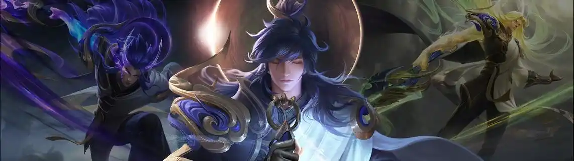 王者荣耀一念神魔李信5120x1440双屏游戏壁纸