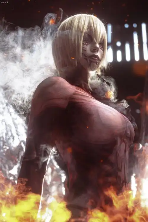 萤火虫动漫游戏嘉年华  35th    #进击的巨人#  女型の巨人@小泉花