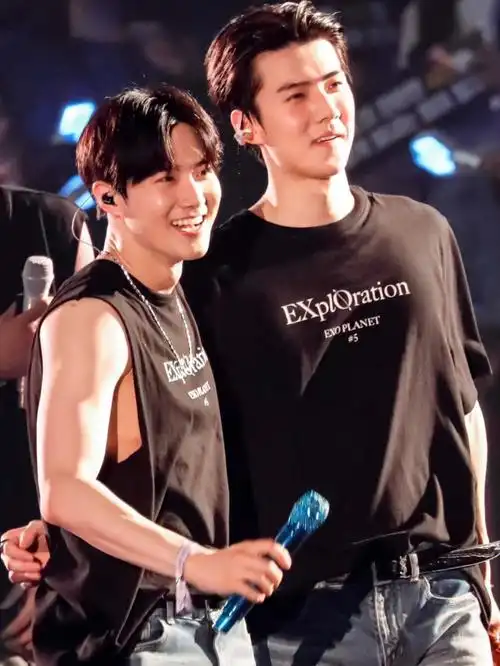 吴世勋 #金俊勉 #exo   我们勋勉也很甜呀