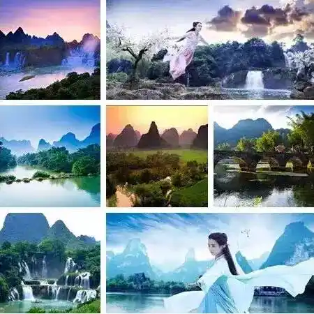 这是"花千骨"的外景拍摄地很火的一场电视剧,著名演员霍建华,赵丽颖的