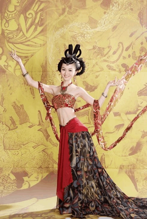 古装美女飞天漫舞