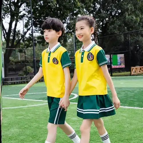 2021潮流小学小学校校服裙子小学生幼儿园园夏装毕业校服