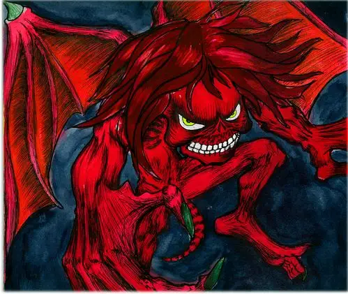 午夜恶魔|插画|创作习作|mask_maniac - 原创作品 - 站酷 (zcool)