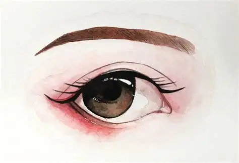 古风眼睛画法教程