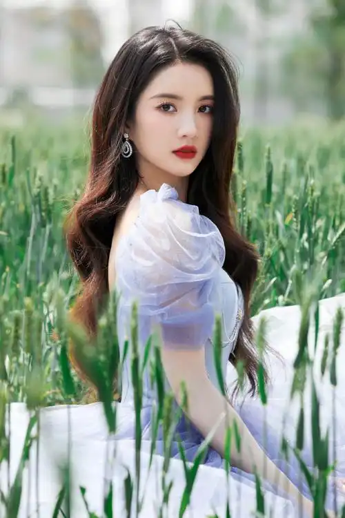 刘些宁人鱼星光裙