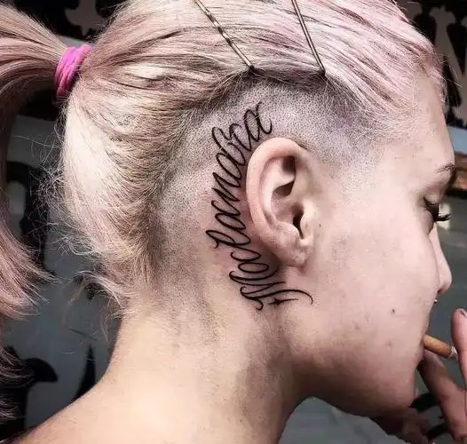 纹身花体字十级测试你能坚持到哪一级