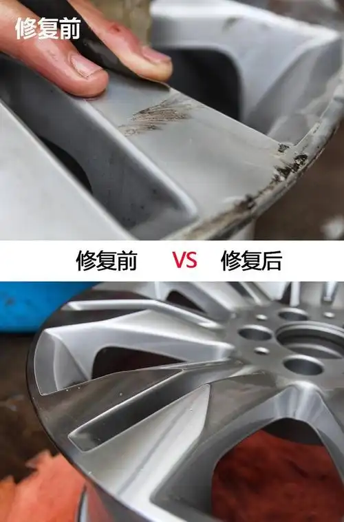 汽车轮毂修复流程