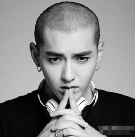 光头也不影响颜值的5位明星,吴亦凡独特气质,最后一位仪态万方
