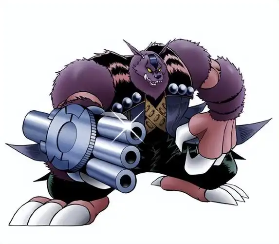 时隔二十多年终于转正的究极体数码宝贝魔兽型卡利斯兽官设公开