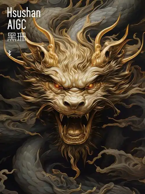 神龙现身黑潭水深黑如墨传有神龙人不识