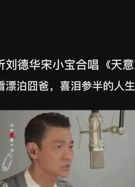 听刘德华宋小宝合唱天意,看发财日记喜泪参半的囧爸人生