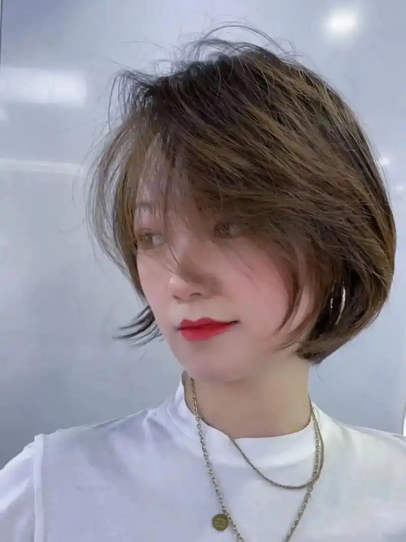 当代bob/挂耳波波头.经典短发bobo给予不一样的美感! - 抖音