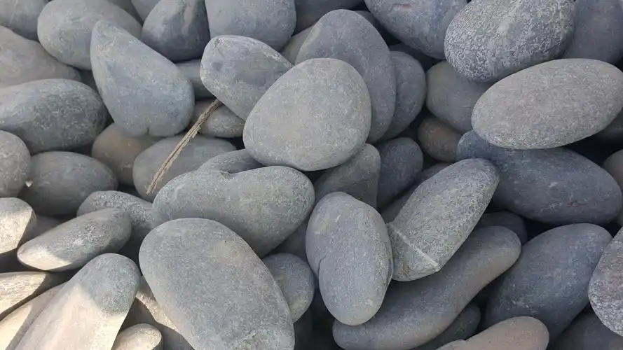 安徽灰色鹅卵石永顺灰色石头生产厂家