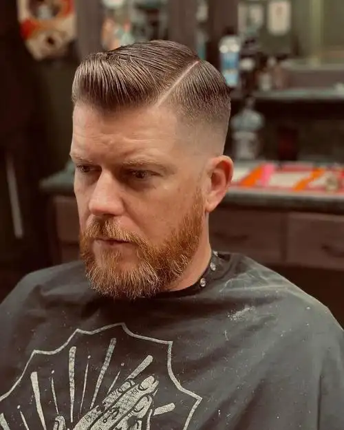 超级帅气的男士发型飞机头背头时尚烫发适合大多数男士