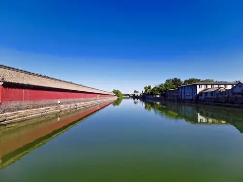 紫禁城下护城河,这样的美景你get到了吗?