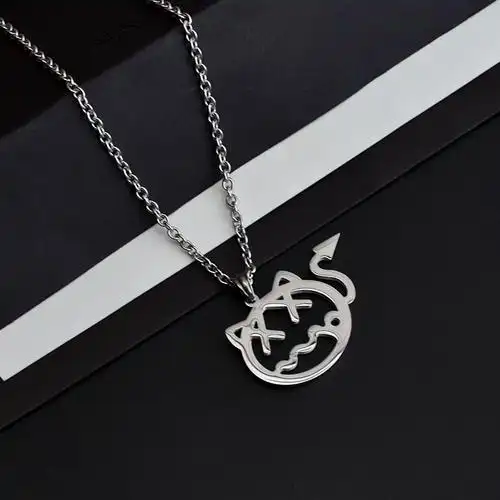 小鬼王琳凯同款小恶魔项链嘻哈潮牌ins冷淡个性项链