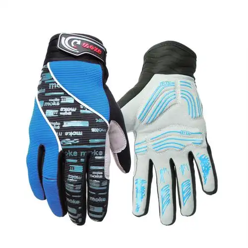 冬季山地车保暖手套自行车手套长指单车手套全指防风手套骑行装备