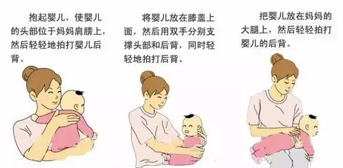 宝宝吐奶胀气怎么办?教你用拍嗝来解决