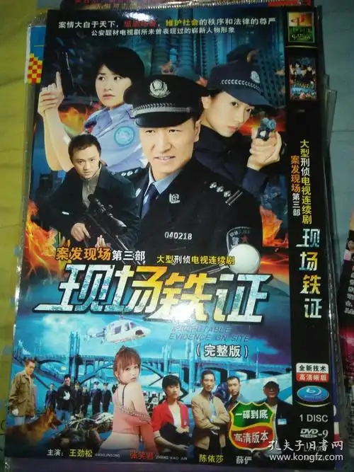 单碟装dvd电视剧一碟案发现场第三部现场铁证王劲松张笑君陈依莎薛俨