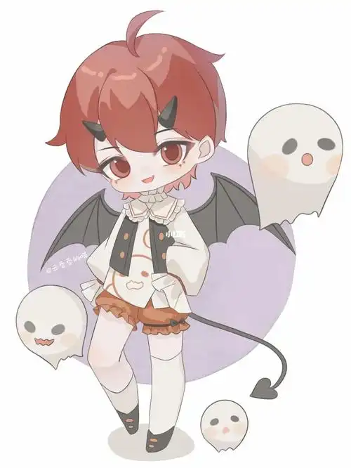 q版人物南瓜小恶魔