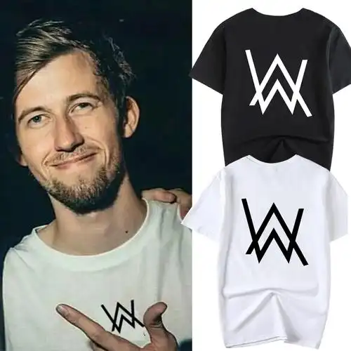 艾伦沃克dj短袖alan walker 同款纯棉t恤faded电音男女质量好的夏