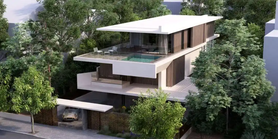 极简度假别墅粗犷的高级美