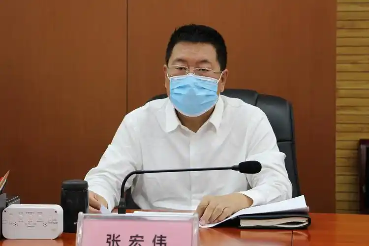 张宏伟会见中国葛洲坝集团有限公司市场开发部总经理高万才一行