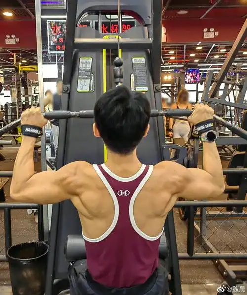 魏晨晒健身照这背部肌肉也太绝了吧