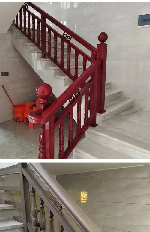 楼梯扶手护栏安全家用室内阁楼围栏阳台全铝合金别墅小区栏杆扶手